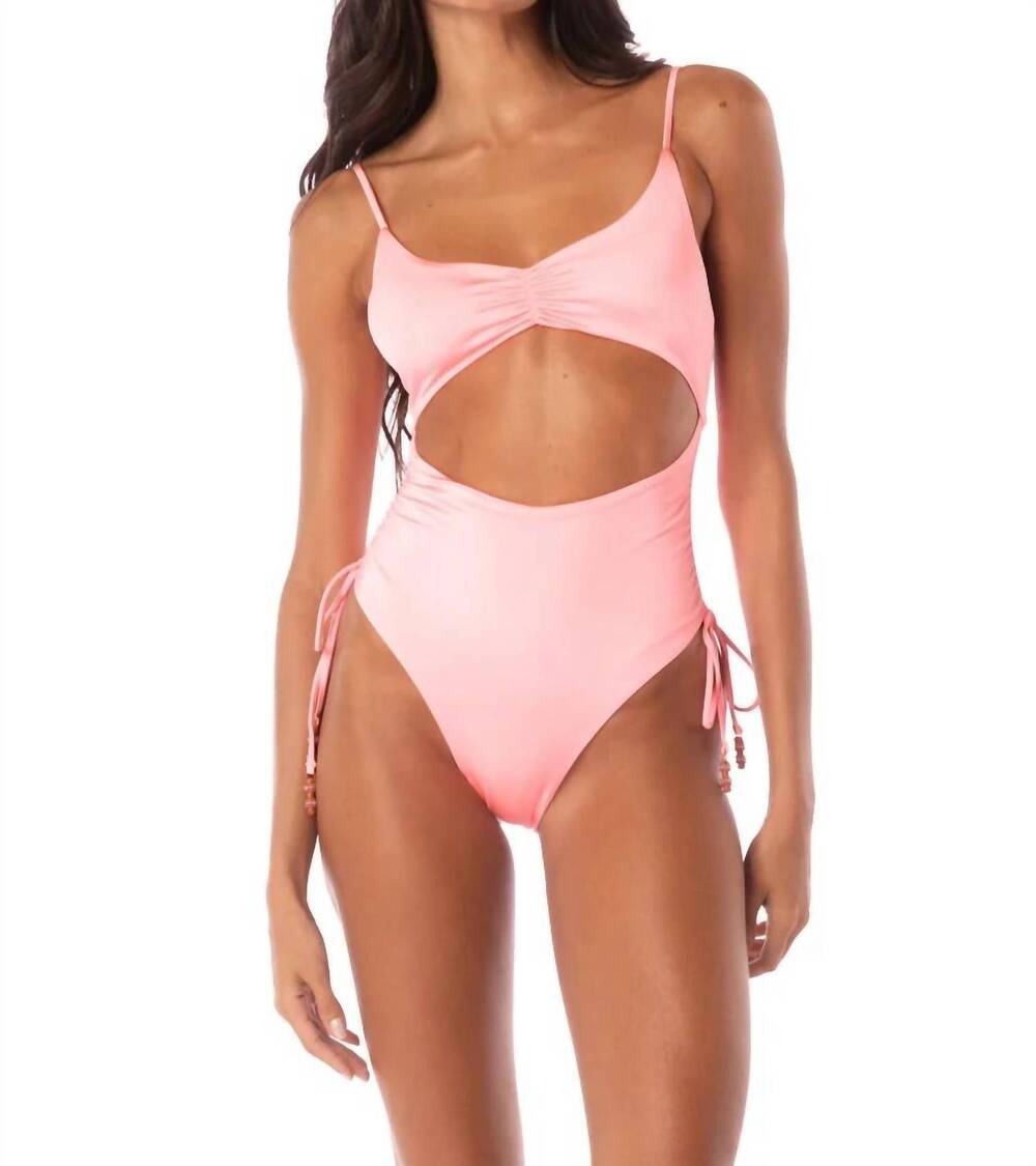 NEW MAAJI kai one piece swimsuit in orchid pink